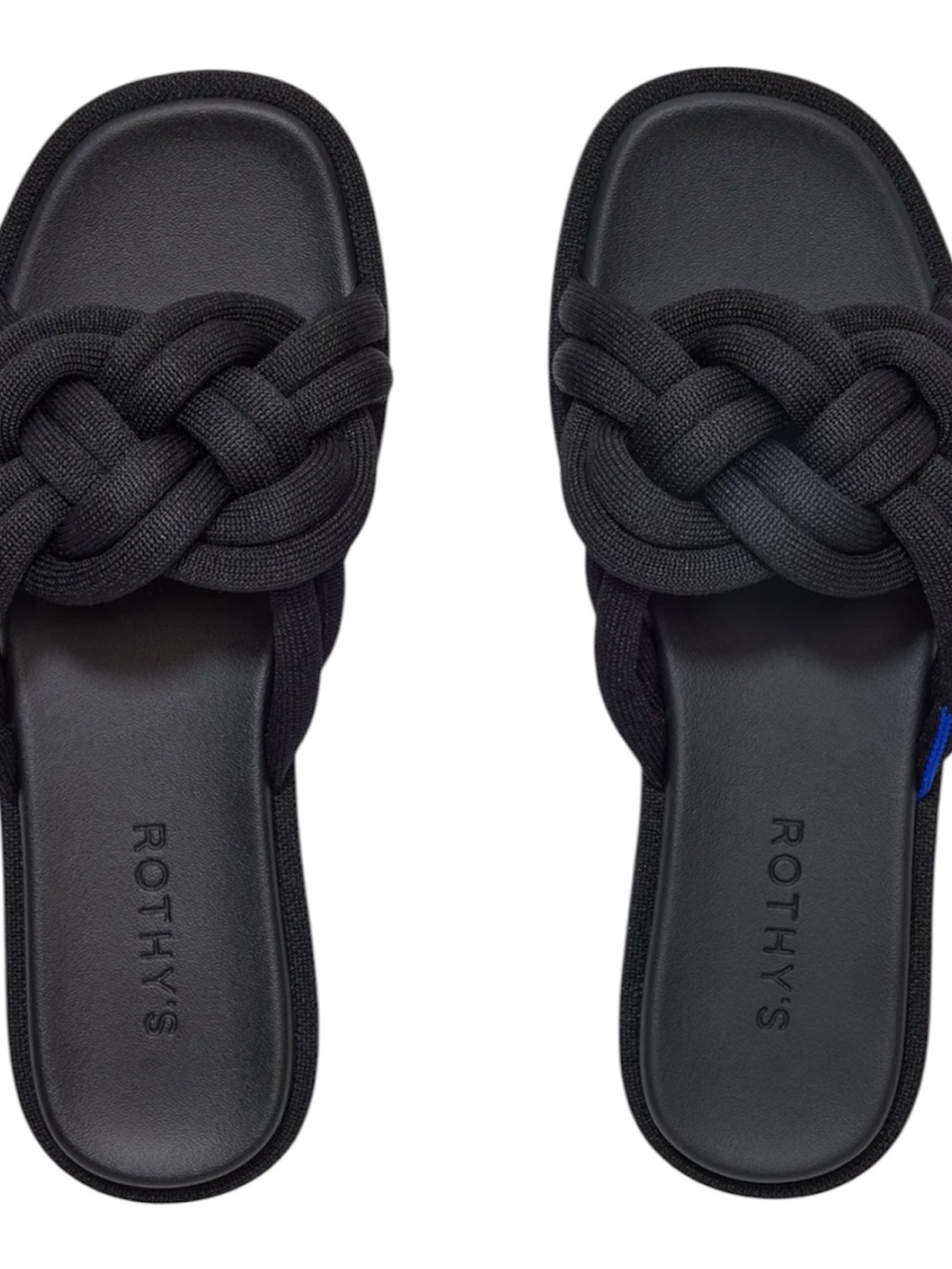 Rothy's The Summer sandal in black